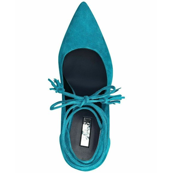 Guess Women's Binum Pumps Heels Blue 6M - Picture 4 of 5